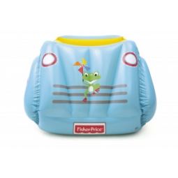 Bestway 93535 FISHER PRICE DMUCHANY SAMOCHÓD WYŚCIGOWY  Z PIŁKAMI 119cm x 79cm x 51cm