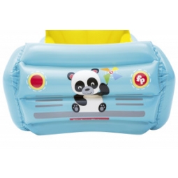 Bestway 93535 FISHER PRICE DMUCHANY SAMOCHÓD WYŚCIGOWY  Z PIŁKAMI 119cm x 79cm x 51cm