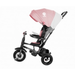 Qplay Rowerek Trójkołowy Rito Rubber Pink