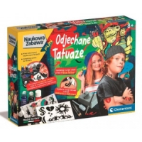 Clementoni Naukowa zabawa. Odjechane tatuaże 50721