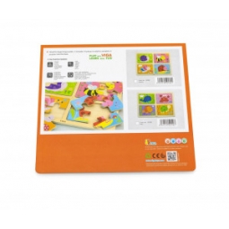 Viga 50190 Puzzle na podkładce 4w1 - morze