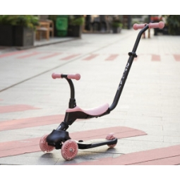 Qplay Hulajnoga Sema Evo 3w1 Coral Pink