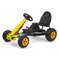 Gokart na pedały Viper Yellow
