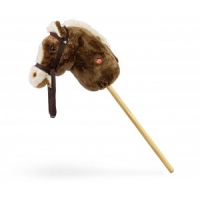 Milly Mally Hobby Koń na Kiju Dark Brown