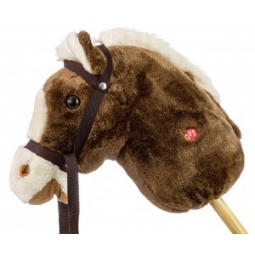 Milly Mally Hobby Koń na Kiju Dark Brown