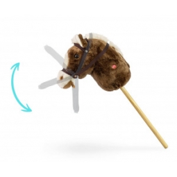 Milly Mally Hobby Koń na Kiju Dark Brown