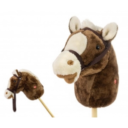 Milly Mally Hobby Koń na Kiju Dark Brown