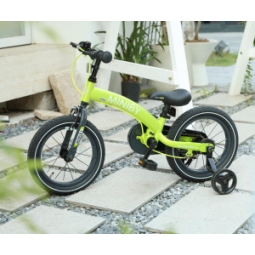 Qplay Rowerek Dziecięcy - Rowerek Biegowy Miniby 14 cali Green