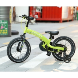 Qplay Rowerek Dziecięcy - Rowerek Biegowy Miniby 14 cali Green
