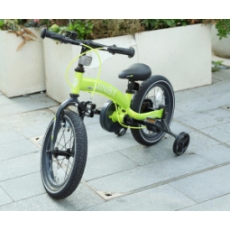 Qplay Rowerek Dziecięcy - Rowerek Biegowy Miniby 14 cali Green