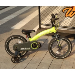 Qplay Rowerek Dziecięcy - Rowerek Biegowy Miniby 14 cali Green