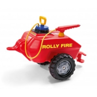 Rolly Toys 122967 Cysterna Rolly - Vacumax Fire z Pompą i Sikawką czerwona
