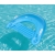 Bestway 43118 Fotel do pływania Sit'n Ease z uchwytami Niebieskie 1.52m x 0.99m
