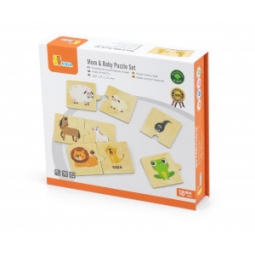 Viga 44648 Puzzle logiczne - mama i dziecko