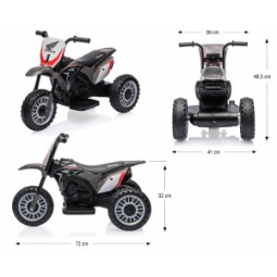 Pojazd na akumulator Motocykl HONDA CRF 450R Grey
