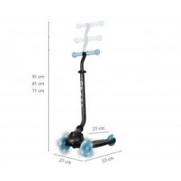 Qplay Hulajnoga Sema Evo 3w1 Sky Blue