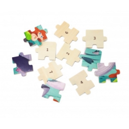 Viga 44645 Puzzle na podkładce 24 elementy - morze