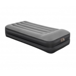 Bestway 67401 Materac dmuchany turystyczny z wbudowaną pompą powietrza Tritech Twin  1.91m x 0.97m x