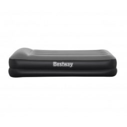 Bestway 67401 Materac dmuchany turystyczny z wbudowaną pompą powietrza Tritech Twin  1.91m x 0.97m x