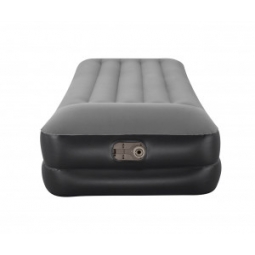Bestway 67401 Materac dmuchany turystyczny z wbudowaną pompą powietrza Tritech Twin  1.91m x 0.97m x