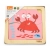 Viga 50146 Puzzle na podkładce - krab