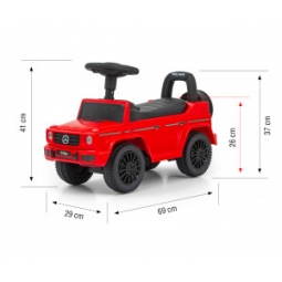 Pojazd MERCEDES G350d Red S