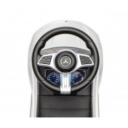 Milly Mally Pojazd z rączką MERCEDES C-Class White