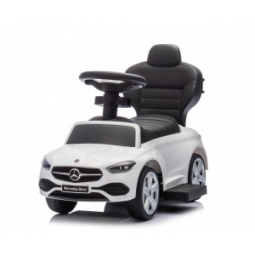 Milly Mally Pojazd z rączką MERCEDES C-Class White