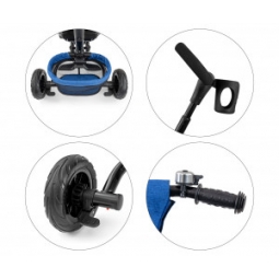 Rowerek Trójkołowy Stanley Rubber Navy-Black