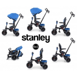 Rowerek Trójkołowy Stanley Rubber Navy-Black