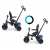 Rowerek Trójkołowy Stanley Rubber Navy-Black