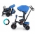 Rowerek Trójkołowy Stanley Rubber Navy-Black