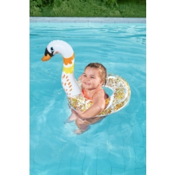 Bestway 36306 Kółko do pływania z brokatem Łabędź 61cm x 58.5cm