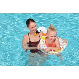 Bestway 36306 Kółko do pływania z brokatem Łabędź 61cm x 58.5cm