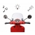 Milly Mally Pojazd na akumulator Vespa GTS Super Red