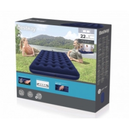Bestway 67002 Materac dmuchany turystyczny Full  1.91m x 1.37m x 22cm