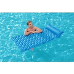 Bestway 44020 Dmuchany materac plażowy zwijany Niebieski 2.13m x 86cm