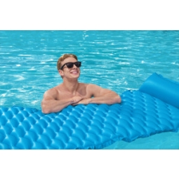 Bestway 44020 Dmuchany materac plażowy zwijany Niebieski 2.13m x 86cm