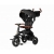 Qplay Rowerek Trójkołowy Rito Deluxe Rubber Black