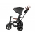 Qplay Rowerek Trójkołowy Rito Deluxe Rubber Black