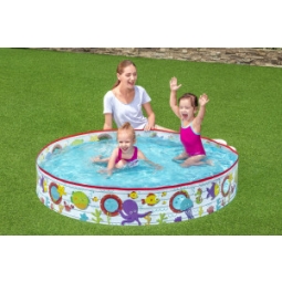 Bestway 55029 BASENIK ROZPOROWY FILL 'N FUN BURTA STATKU Z OKIENKAMI 152cm x 25cm