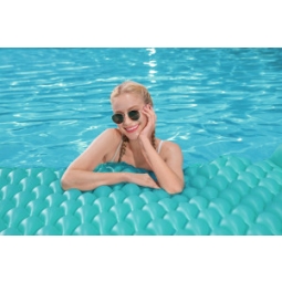 Bestway 44020 Dmuchany materac plażowy zwijany Miętowy 2.13m x 86cm