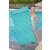 Bestway 44020 Dmuchany materac plażowy zwijany Miętowy 2.13m x 86cm