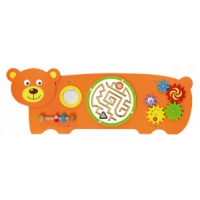 Viga 50471 Sensoryczna tablica manipulacyjna - miś