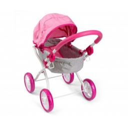 Wózek dla lalek Dori Prestige Pink