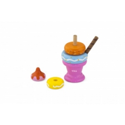 Viga 51321 Mini piramidka lody owocowe z truskawką