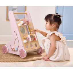 Viga 44259 PolarB Edukacyjny chodzik dla dzieci - pink