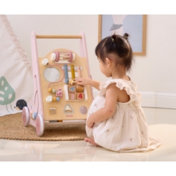 Viga 44259 PolarB Edukacyjny chodzik dla dzieci - pink