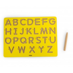 Viga 44696 Drewniana tablica kreślarska - wielkie litery
