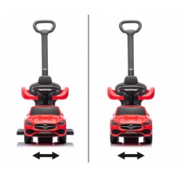 Milly Mally Pojazd z rączką MERCEDES C-Class Deluxe Red